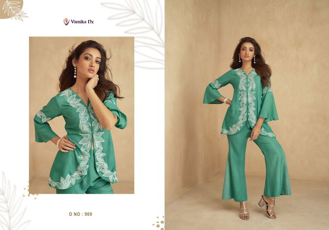 Vintage Vol 2 By Vamika Western Ladies Top With Pant Catalog